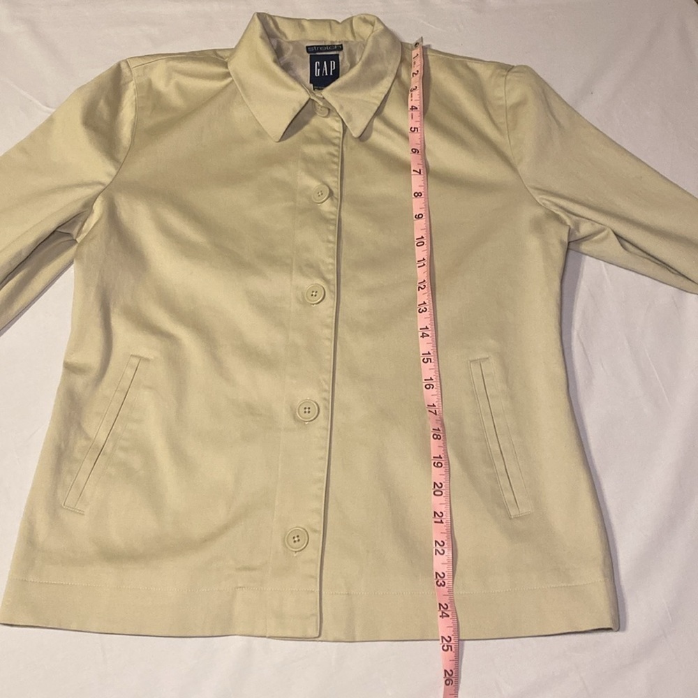 Gap Vintage Women’s Beige / Tan Blazer Suit Jacket Separate Size 6 EUC - Picture 15 of 15